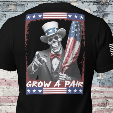 Freedom Over Feelings Grow a Pair patriotic t-shirt